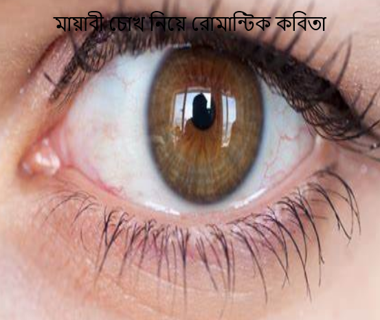মায়াবী চোখ নিয়ে রোমান্টিক কবিতা