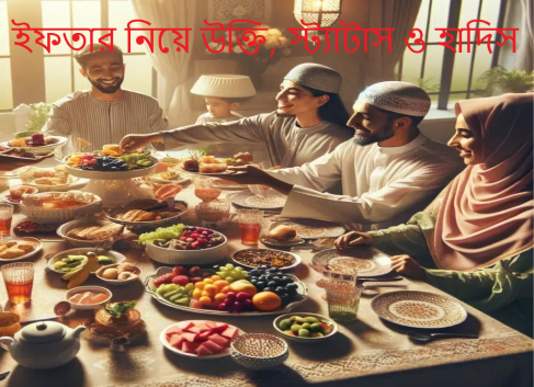 ইফতার নিয়ে উক্তি, স্ট্যাটাস ও হাদিস